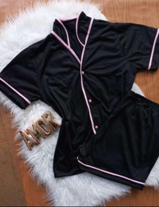 PIJAMA AMERICANO NO TECIDO SUEDE - Imagem 5
