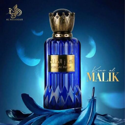 Deo Perfum Arabe - Kenz Al Malik Al Wataniah – Perfume Masculino – Eau de Parfum - 100ml