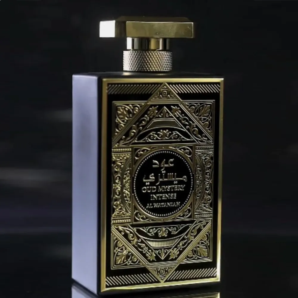 Perfume Oud Mystery Intense Al Wataniah Eau De Parfum Masculino - 100ml (Original) Com Selo de Importador