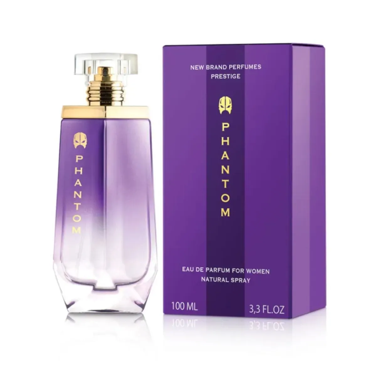 Phantom New Brand Prestige Perfume Feminino Edp 100ml - Imagem 3