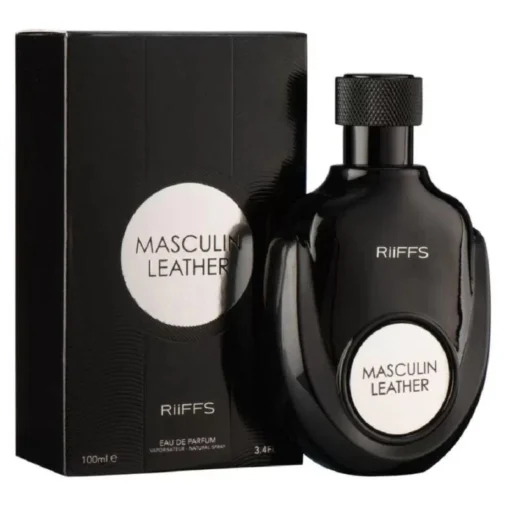 Riiffs Masculin Leather Eau de Parfum 100 ML - Masculino (Com Selo de Importador) - Image 8