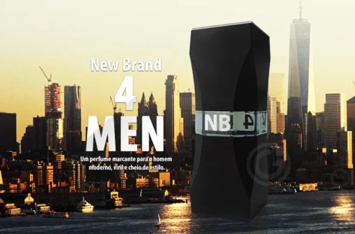 New Brand 4 Men Eau de Toilette Masculino