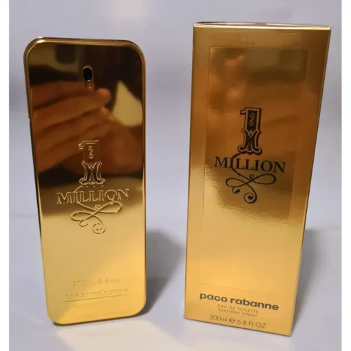 Perfume Paco Rabanne One Million Masculino Eau de Toilette 200ml - Image 4