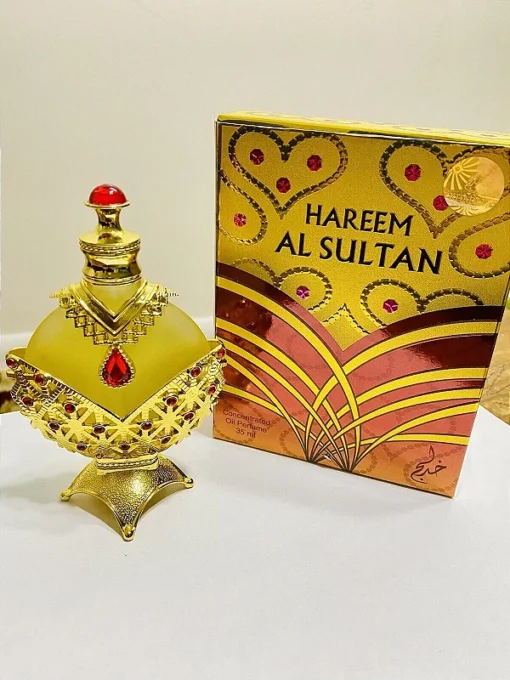 Khadlaj ORIGINAL Hareem Al Sultan Gold Perfumes - Óleo de Perfume Concentrado (35ml) - Imagem 6