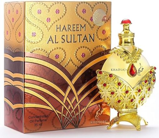 Khadlaj ORIGINAL Hareem Al Sultan Gold Perfumes - Óleo de Perfume Concentrado (35ml) - Imagem 5