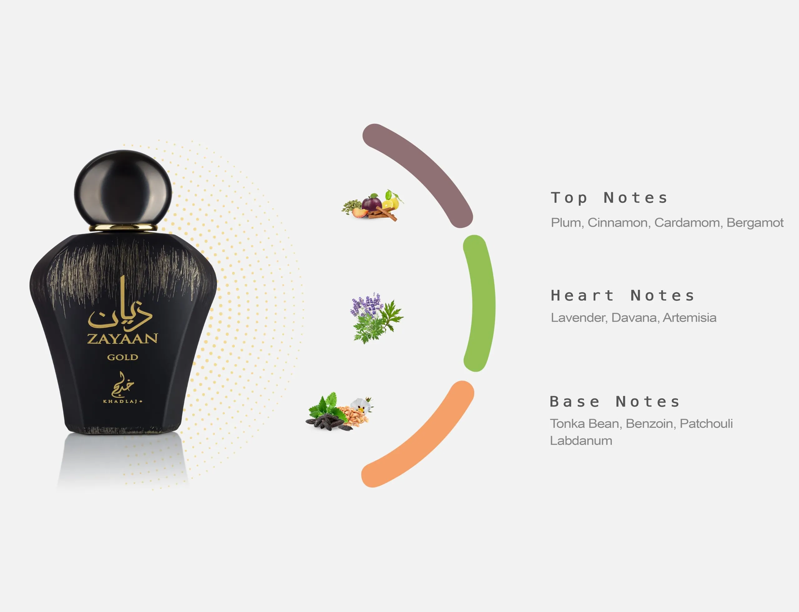 Khadlaj Zayaan Gold Edp 100 Ml Masculino - Imagem 8