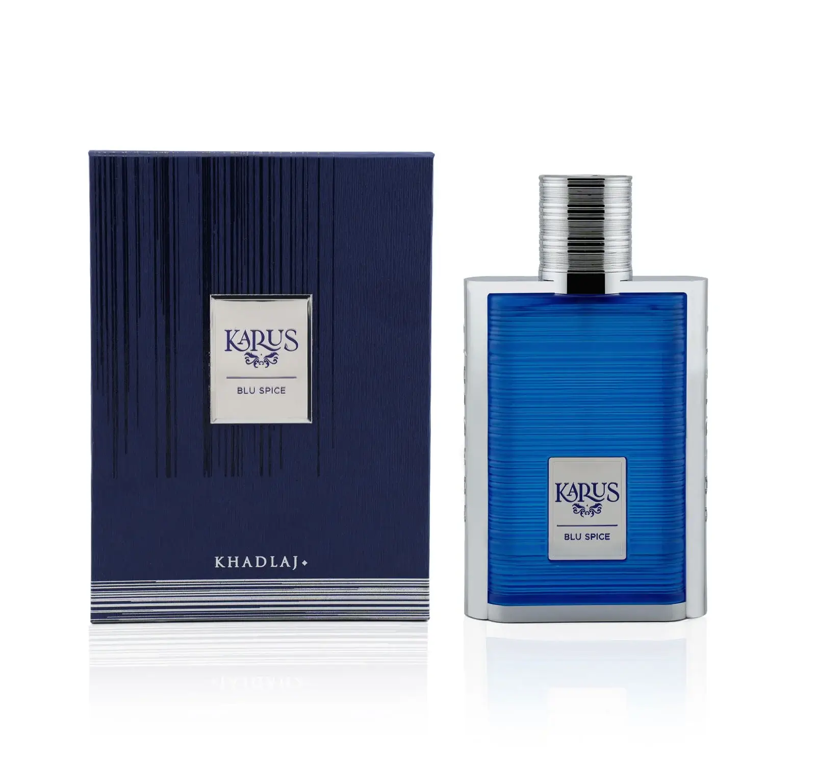 Perfume Khadlaj Perfumes Karus Blue Spice Edp 100 ml - Imagem 3