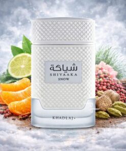 Perfume Árabe Shiyaaka Snow Khadlaj Perfumes Compartilhável