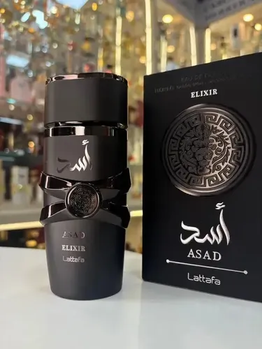 Perfume Masculino Árabe Asad Elixir Lattafa 100ml