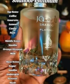 Perfume Unissex Shahoor Platinum Edp Spray 100ml - Imagem 5